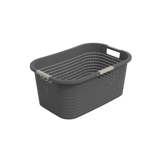 Rotho Kosz Na Pranie Clean Country 40 L, Cappuccino