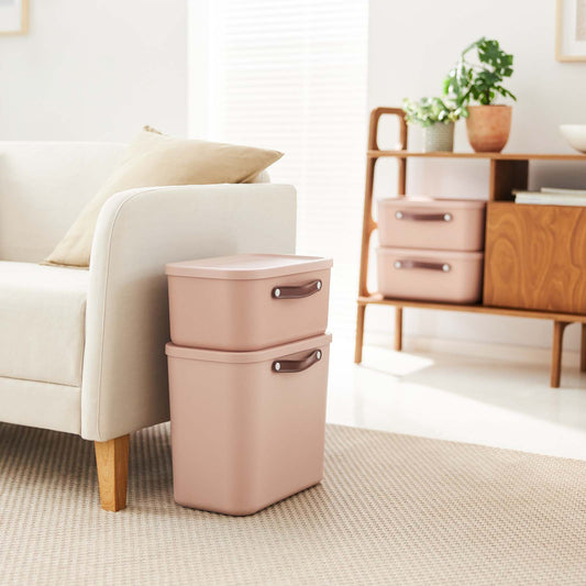 POJEMNIKI Z POKRYWKĄ I UCHWYTAMI MALOJA 2 x 25 L