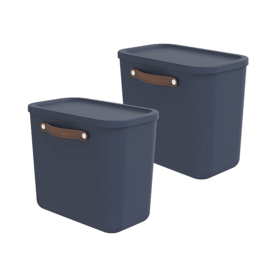 POJEMNIKI Z POKRYWKĄ I UCHWYTAMI MALOJA 2 x 25 L