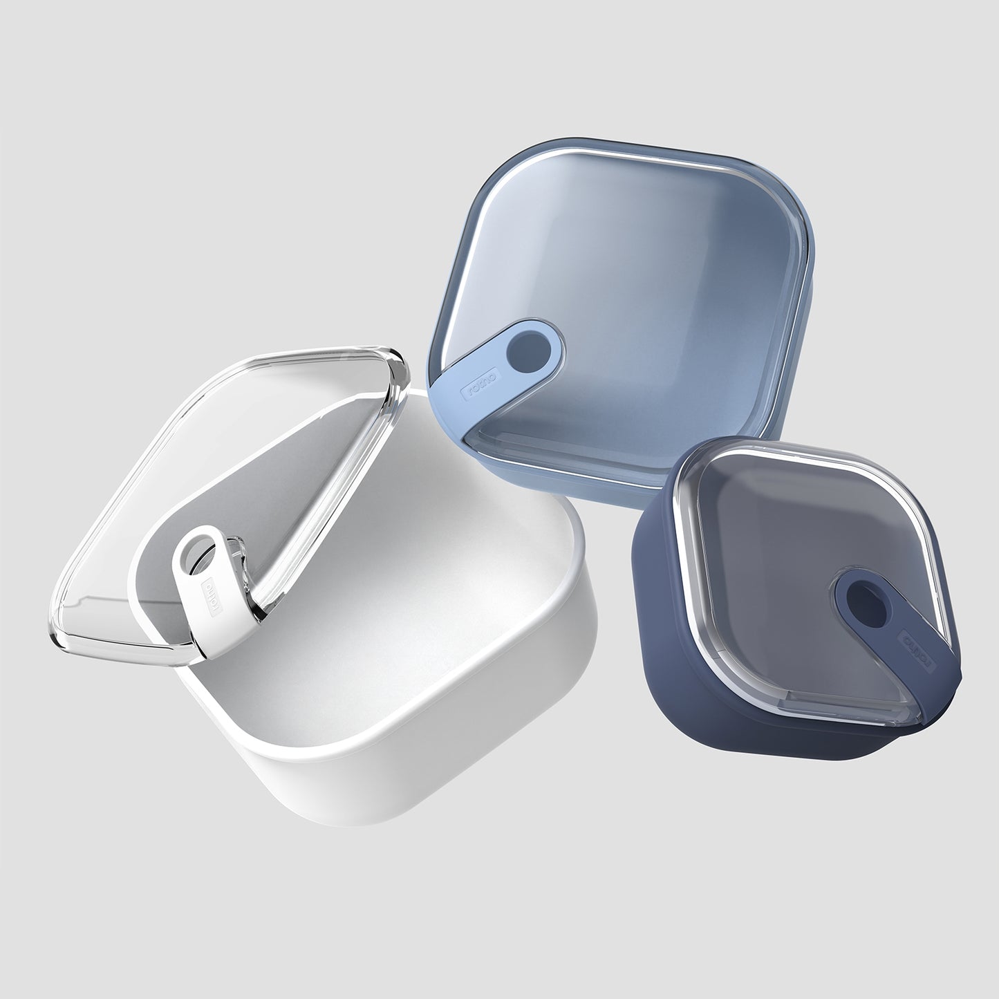 Pojemnik na żywność Rotho Ela płaski Midnight blue 1L granatowy