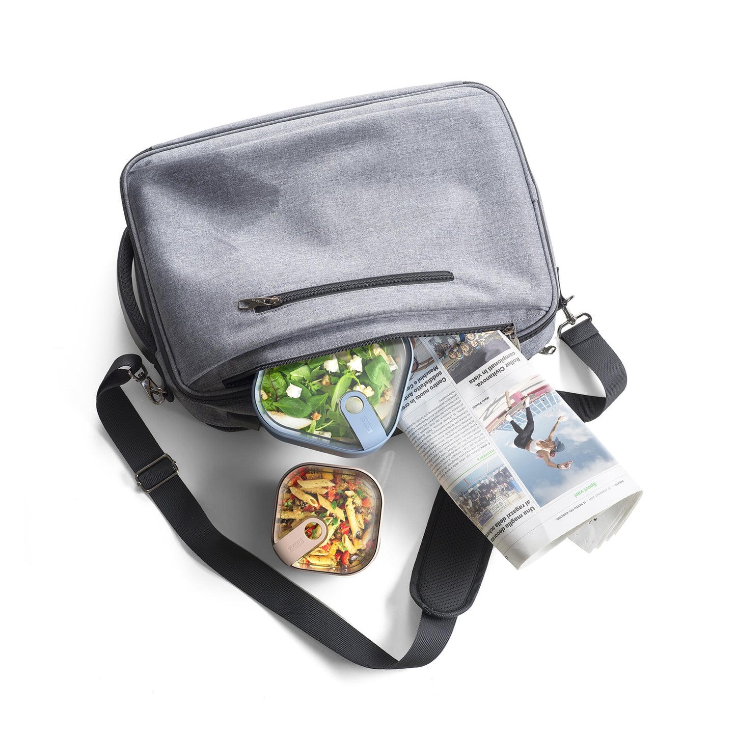 Pojemnik na żywność Rotho Ela płaski Midnight blue 1L granatowy