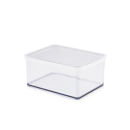 Pojemnik plastikowy szeroki prostokątny 2,25 l Rotho Loft czarny