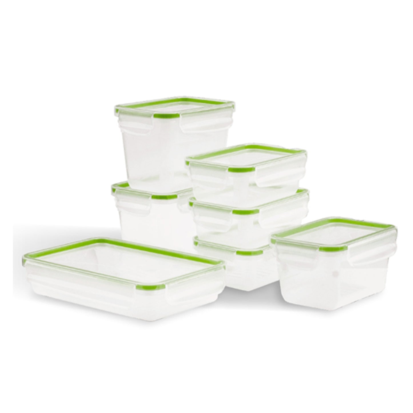 Kwadratowy pojemnik 0,8 L CLIC & LOCK