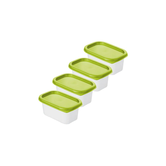 Набір морозильних контейнерів DOMINO 4 х 0,2 л