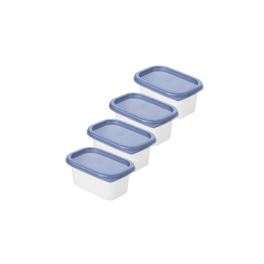 Набір морозильних контейнерів DOMINO 4 х 0,2 л