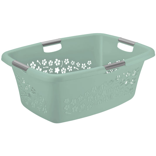 Laundry basket for linen to the mangle FLOWERS 50L
