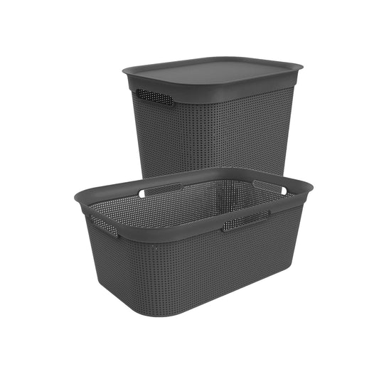 Laundry basket for lingerie Rotho BRISEN 41L and 50L – SET