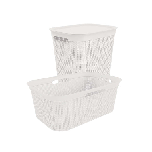 Laundry basket for lingerie Rotho BRISEN 41L and 50L – SET