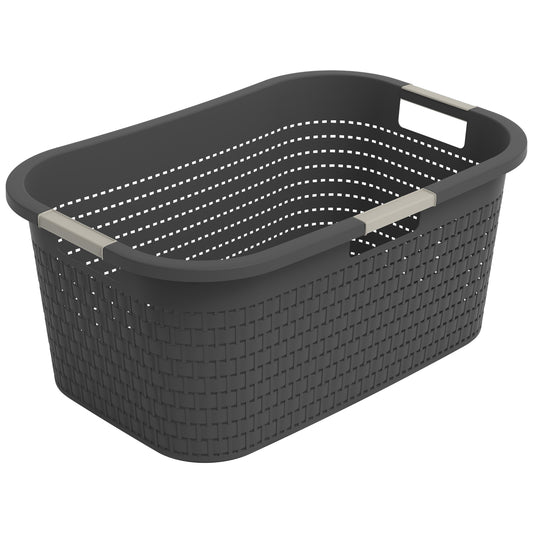 Rotho Kosz Na Pranie Clean Country 40 L, Cappuccino