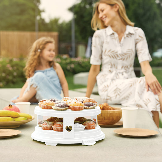 Cake dome XL with trays FRESH