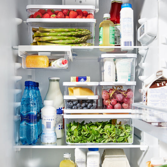 Organizer Pojemnik na żywność przezroczysty do lodówki Rotho Cauma 4,65 l