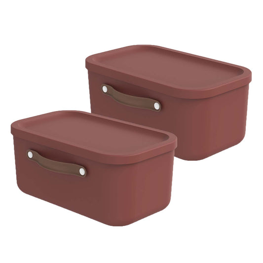 Zestaw 2 pojemników do przechowywania MALOJA 12 litrów każdy