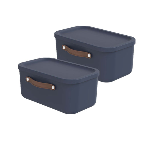 Zestaw 2 pojemników do przechowywania MALOJA 12 litrów każdy