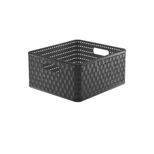 Koszyk do przechowywania kwadratowy 14 L COUNTRY cappuccino