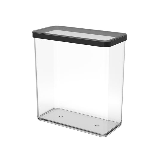 Rotho LOFT high, 3.2L black tight-fitting container