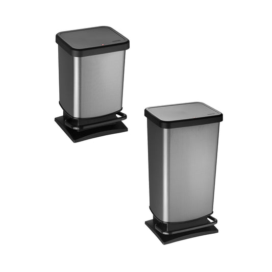 Zestaw 2 koszy pedałowych  – 20 l i 40 l