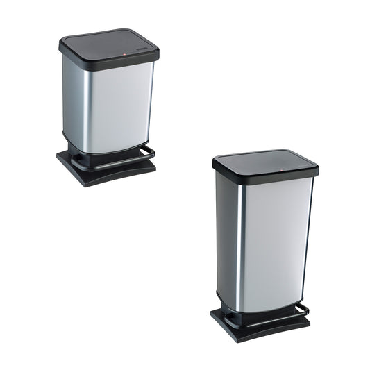 Zestaw 2 koszy pedałowych  – 20 l i 40 l