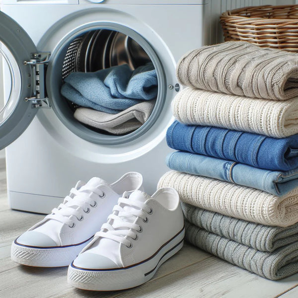 Jak prać białe rzeczy i białe ubrania przy użyciu domowych sposobów