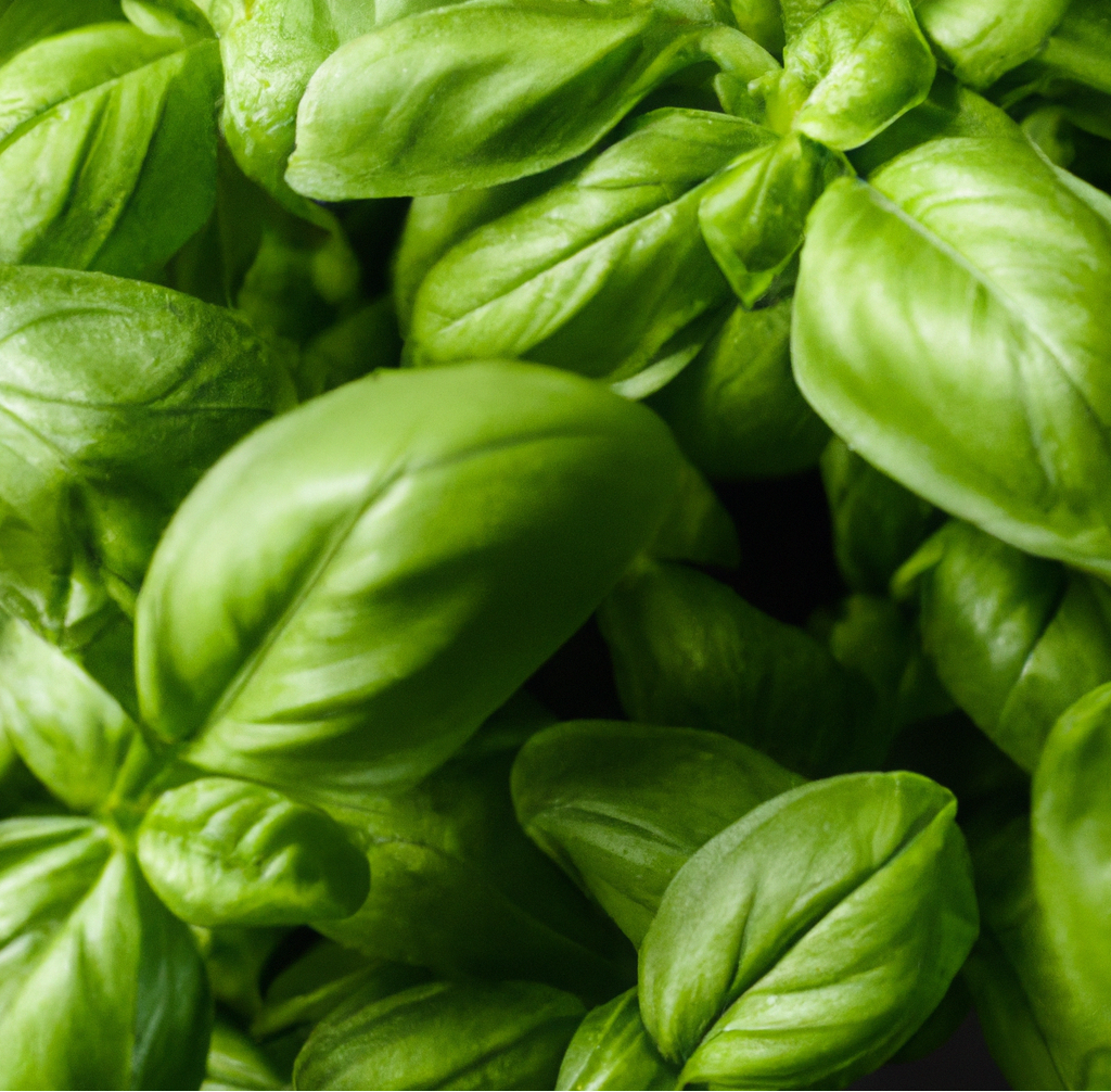 liście bazylii - bazylia nie tylko wzbogaca smak potraw, ale także poprawia trawienie pokarmów, niweluje wzdęcia, działa rozkurczowo i moczopędnie. 