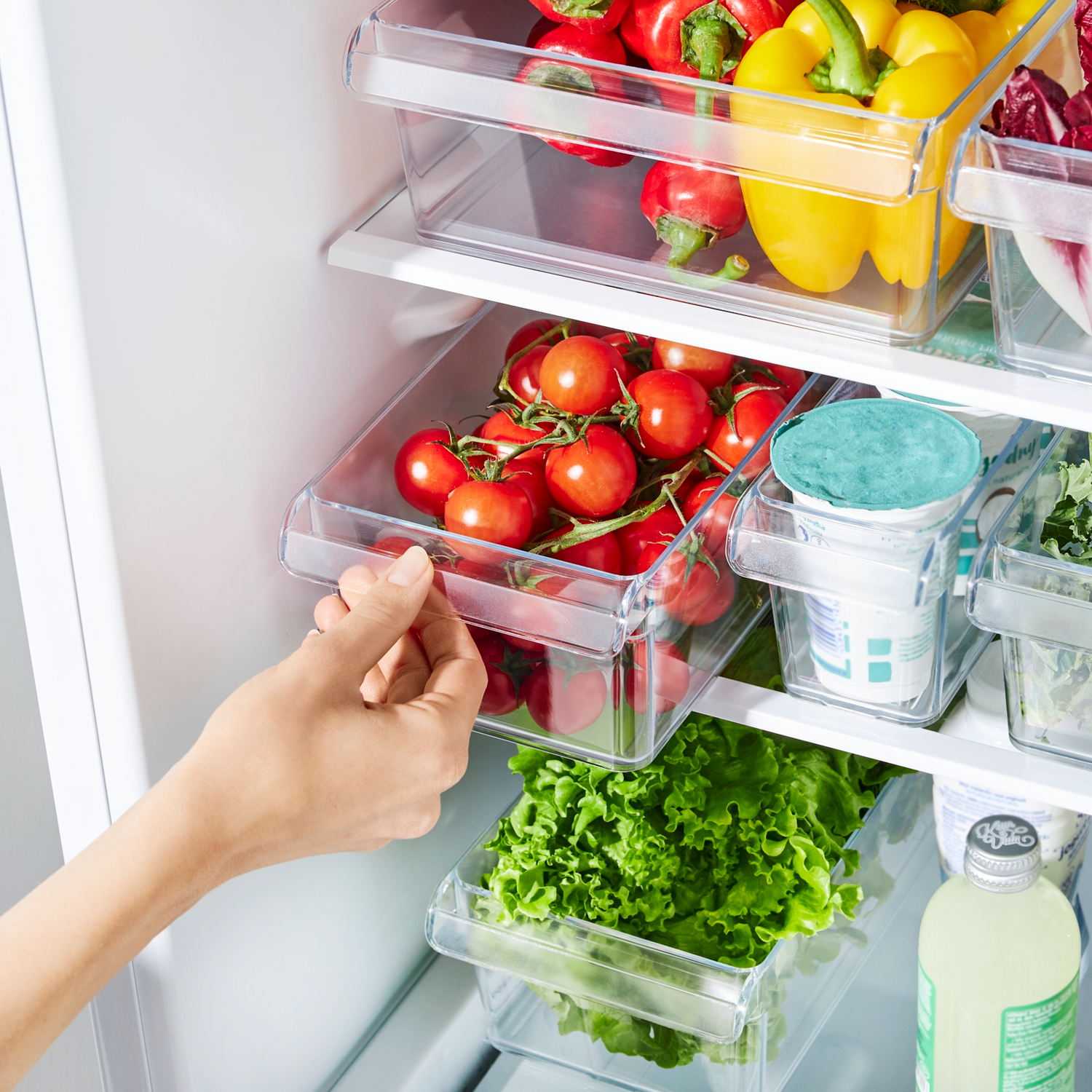 organizery do lodówki pomogą Ci układać rzeczy